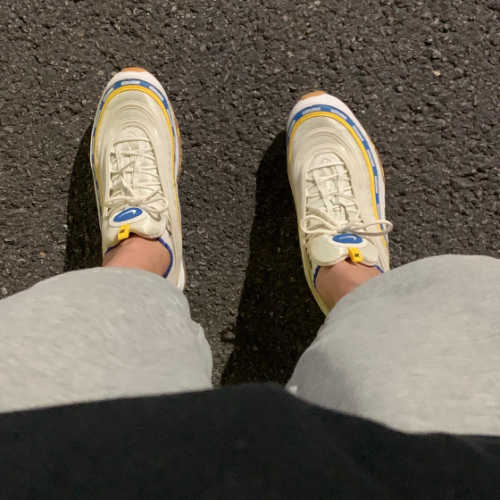 나이키 x 언디핏 에어맥스 97 화이트 DC4830-100 photo review