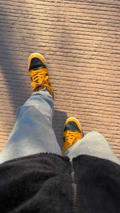 나이키 덩크 로우 레트로 챔피언쉽 골든로드 DD1391-004 photo review