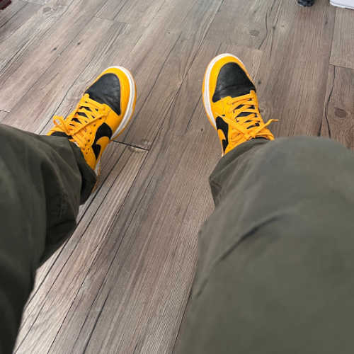 나이키 덩크 로우 레트로 챔피언쉽 골든로드 DD1391-004 photo review