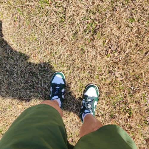 나이키 덩크 로우 레트로 바시티 그린 DD1391-101 photo review