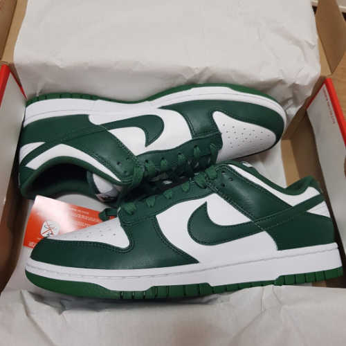 나이키 덩크 로우 레트로 바시티 그린 DD1391-101 photo review