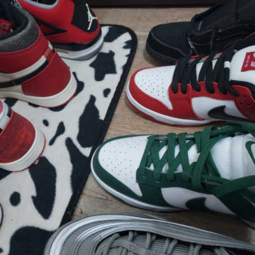 나이키 덩크 로우 레트로 바시티 그린 DD1391-101 photo review