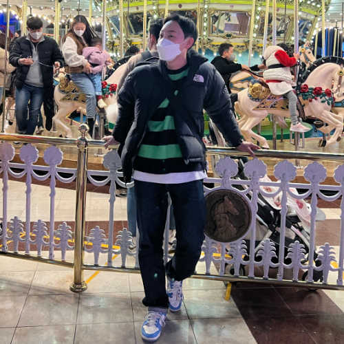 나이키 덩크 로우 레트로 유니버시티 블루 DD1391-102 photo review