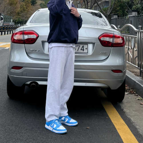 나이키 덩크 로우 레트로 유니버시티 블루 DD1391-102 photo review