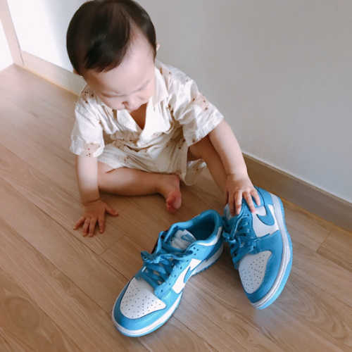 나이키 덩크 로우 레트로 유니버시티 블루 DD1391-102 photo review