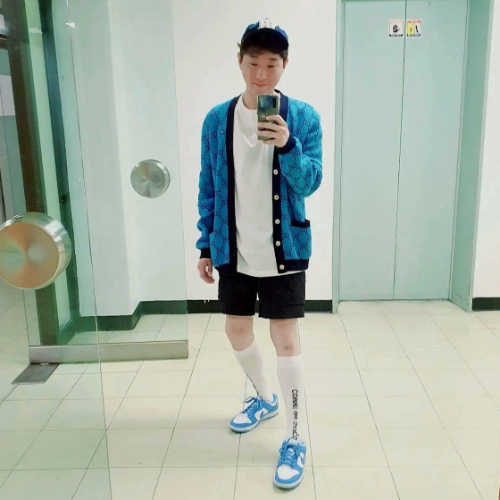 나이키 덩크 로우 레트로 유니버시티 블루 DD1391-102 photo review