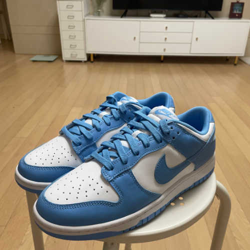 나이키 덩크 로우 레트로 유니버시티 블루 DD1391-102 photo review