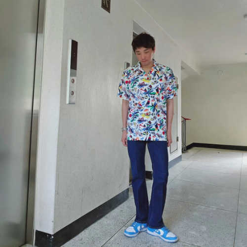 나이키 덩크 로우 레트로 유니버시티 블루 DD1391-102 photo review