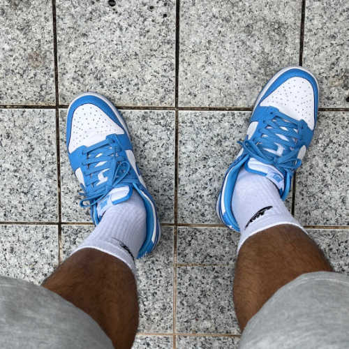 나이키 덩크 로우 레트로 유니버시티 블루 DD1391-102 photo review