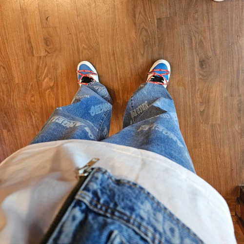 나이키 덩크 로우 레트로 레이서 블루 앤 화이트 DD1391-401 photo review