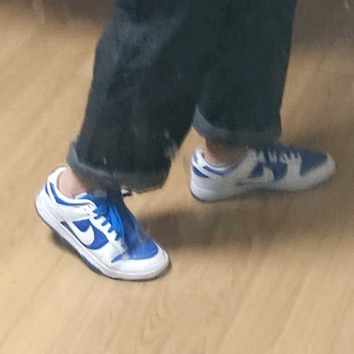 나이키 덩크 로우 레트로 레이서 블루 앤 화이트 DD1391-401 photo review