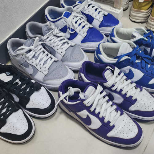 나이키 덩크 로우 레트로 레이서 블루 앤 화이트 DD1391-401 photo review