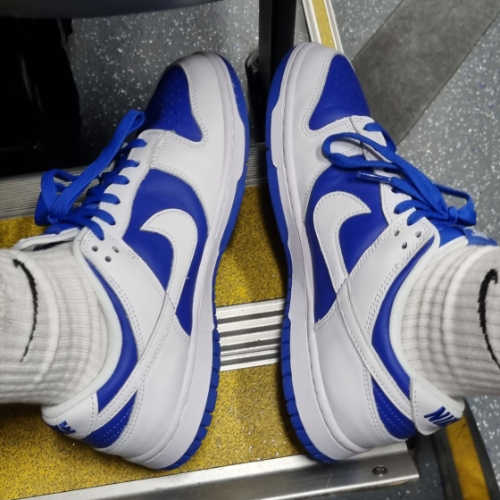 나이키 덩크 로우 레트로 레이서 블루 앤 화이트 DD1391-401 photo review