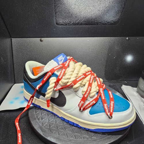 나이키 덩크 로우 레트로 레이서 블루 앤 화이트 DD1391-401 photo review