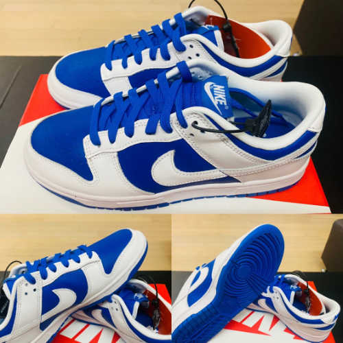 나이키 덩크 로우 레트로 레이서 블루 앤 화이트 DD1391-401 photo review