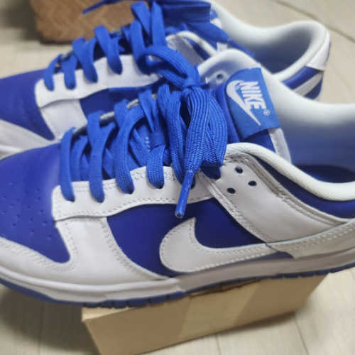 나이키 덩크 로우 레트로 레이서 블루 앤 화이트 DD1391-401 photo review