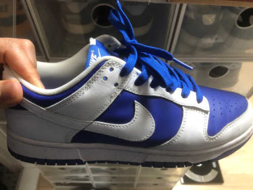 나이키 덩크 로우 레트로 레이서 블루 앤 화이트 DD1391-401 photo review
