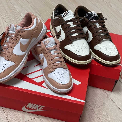 나이키 덩크 로우 로즈 위스퍼 DD1503-118 photo review