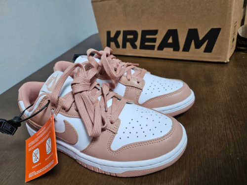 나이키 덩크 로우 로즈 위스퍼 DD1503-118 photo review