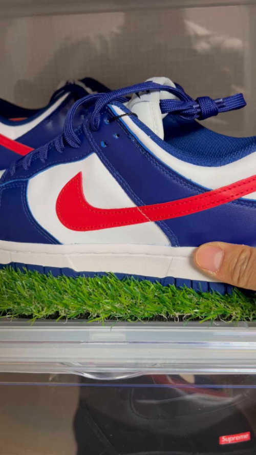 나이키 덩크 로우 화이트 앤 유니버시티 레드 DD1503-119 photo review