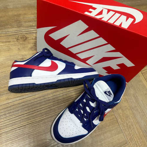 나이키 덩크 로우 화이트 앤 유니버시티 레드 DD1503-119 photo review