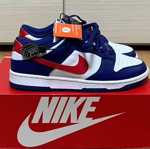 나이키 덩크 로우 화이트 앤 유니버시티 레드 DD1503-119 photo review