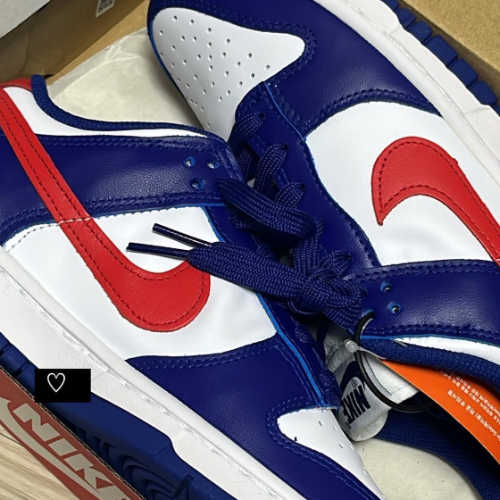 나이키 덩크 로우 화이트 앤 유니버시티 레드 DD1503-119 photo review