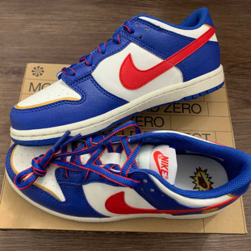 나이키 덩크 로우 화이트 앤 유니버시티 레드 DD1503-119 photo review