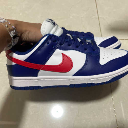 나이키 덩크 로우 화이트 앤 유니버시티 레드 DD1503-119 photo review