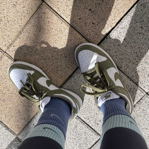 나이키 덩크 로우 미디움 올리브 DD1503-120 photo review