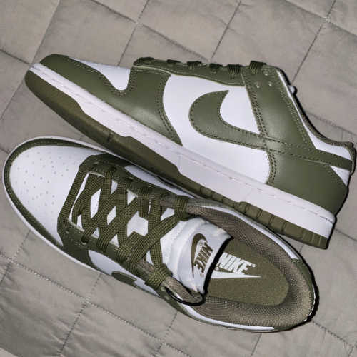 나이키 덩크 로우 미디움 올리브 DD1503-120 photo review