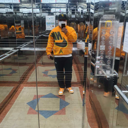 나이키 덩크 로우 레이저 오렌지 DD1503-800 photo review