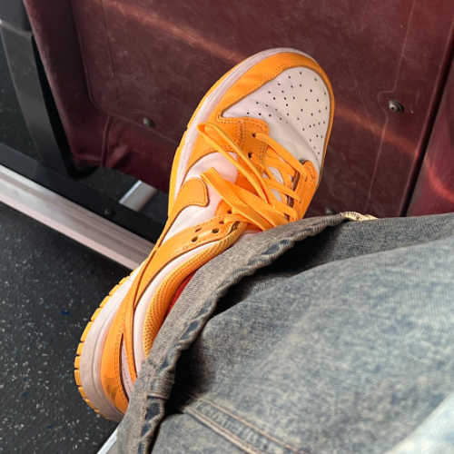 나이키 덩크 로우 레이저 오렌지 DD1503-800 photo review