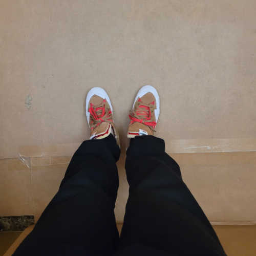 나이키 x 사카이 블레이저 로우 브리티쉬 탄 DD1877-200 photo review