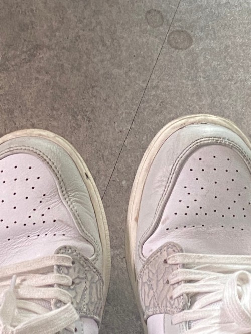 조던 1 로우 프리미엄 엘리펀트 프린트 DH4269-100 photo review