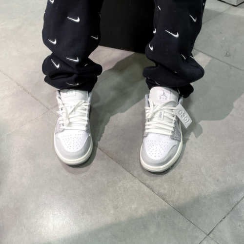 조던 1 로우 프리미엄 엘리펀트 프린트 DH4269-100 photo review