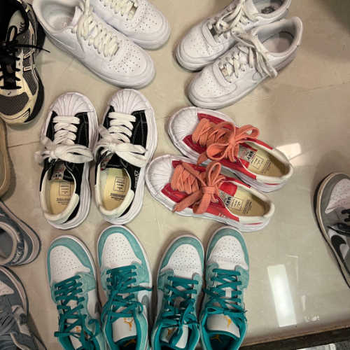 나이키 덩크 로우 에센셜 블루 페이즐리 DH4401-101 photo review