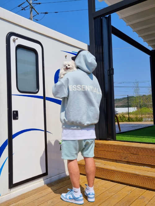 나이키 덩크 로우 에센셜 블루 페이즐리 DH4401-101 photo review