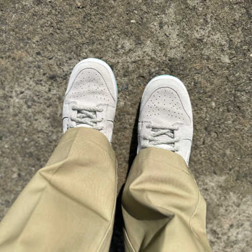 나이키 덩크 로우 레트로 SE 바버샵 그레이 DH7614-500 photo review