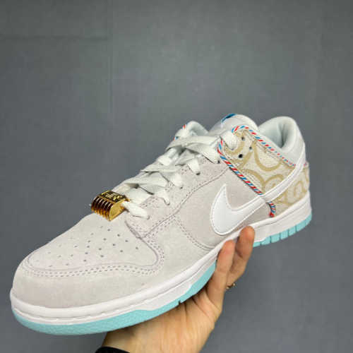 나이키 덩크 로우 레트로 SE 바버샵 그레이 DH7614-500 photo review