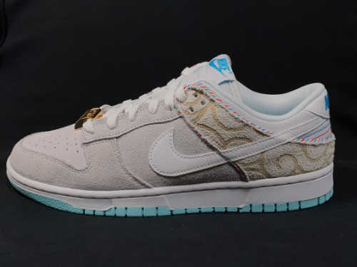 나이키 덩크 로우 레트로 SE 바버샵 그레이 DH7614-500 photo review