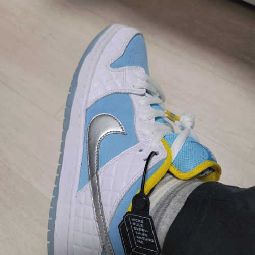 나이키 x FTC SB 덩크 로우 프로 QS 라군 펄스 DH7687-400 photo review