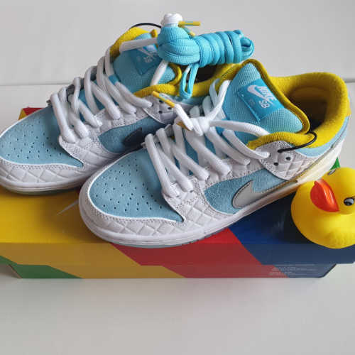 나이키 x FTC SB 덩크 로우 프로 QS 라군 펄스 DH7687-400 photo review