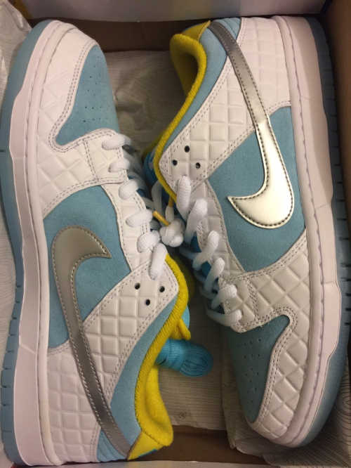 나이키 x FTC SB 덩크 로우 프로 QS 라군 펄스 DH7687-400 photo review