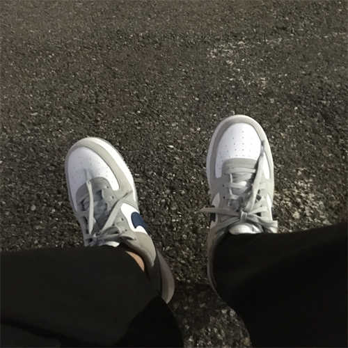 나이키 에어포스 1 LV8 애슬레틱 클럽 라이트 스모크 그레이 마리나 DH9597-001 photo review