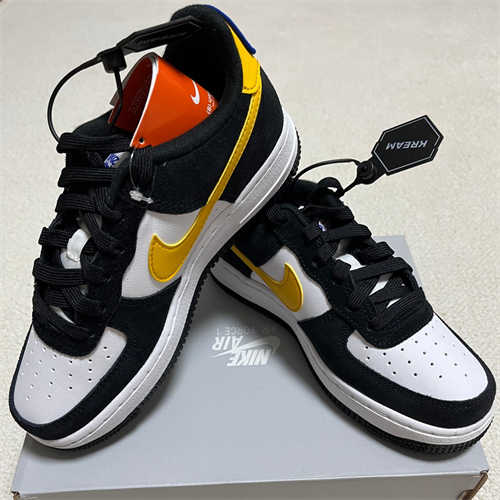 나이키 에어포스 1 LV8 애슬레틱 클럽 블랙 다크 설퍼 DH9597-002 photo review