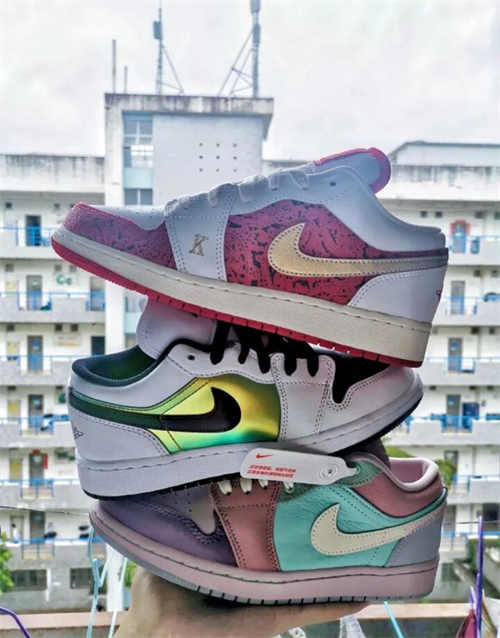 조던 1 로우 SE 이스터 파스텔 DJ5196-615 photo review