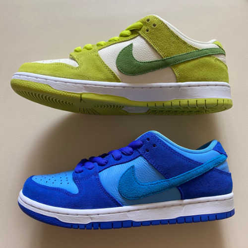 나이키 SB 덩크 로우 프로 사워 애플 DM0807-300 photo review