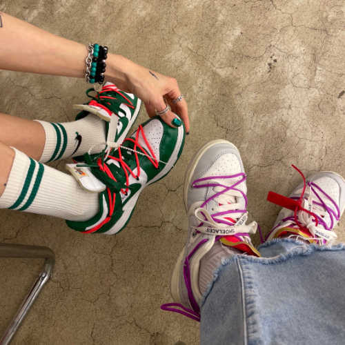 나이키 x 오프화이트 덩크 로우 더 50 - 로트 45 DM1602-101 photo review