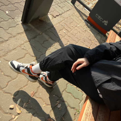 나이키 덩크 로우 프리미엄 할로윈 DO3806-100 photo review